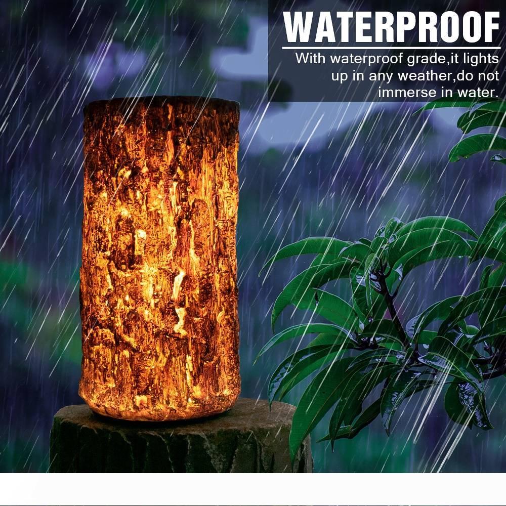 

Outdoor Solar Lamps For Garden Fence Landscape Lamp Outdoor Waterproof Solar LED Landscape Light Stump Light