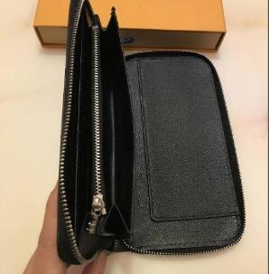 

Women leather wallets black famous wallet men long zippy wallets vintage ladies clutch purses credit card holder purse