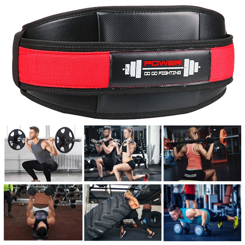 

Blind Ship Fitness Compression Adjustable Double-layer Weightlifting Belt, Yellow