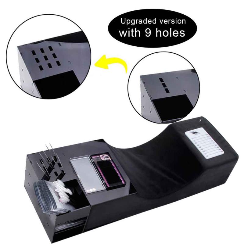 

Eyelash Extension Neck Pillow Shelf Beauty Acrylic Lash Pillow Shelf Soft Grafting Memory Foam Salon Use Special Neck Support