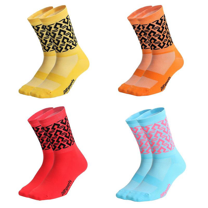 

Professional Brand New Sports Socks Breathable Outdoor Riding Bicycle Sock Men Women Basketball Running Cycling Socks, Blue