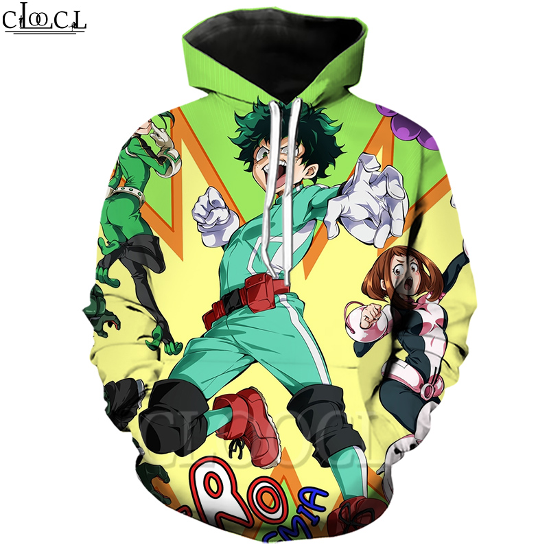 

CLOOCL Anime My Hero Academia Hoodies 3D Printed Streetwear Top Sweatshirts Hip Hop Hoodie Sudadera Hombre Men/Women Hoodie Tracksuit, Hoodie 1