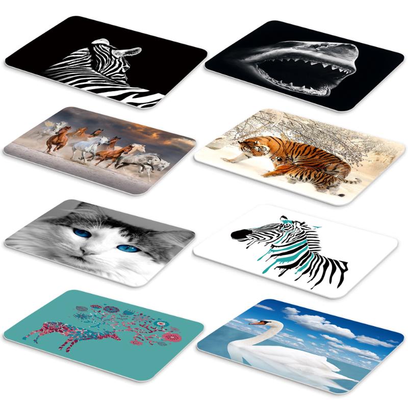 

Bathroom non-slip mats Animal Mat Set 3D Printed Bathroom Floor Carpets Flannel Toilet Rugs WC Doormat 50*80CM and 40*60CM