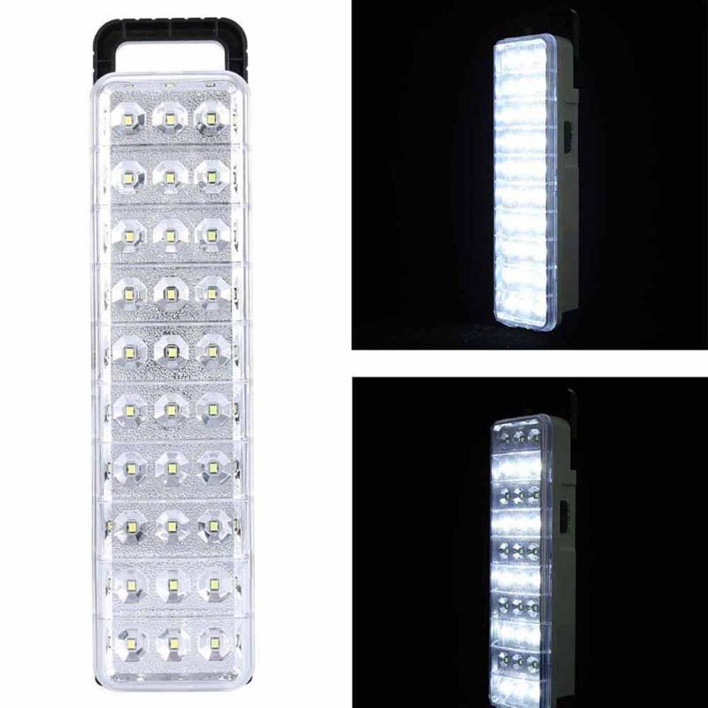 

30/60/90 LED Emergency Light Rectangle Led Energy-Saving Fire Rechargeable Emergency Light White Commercial