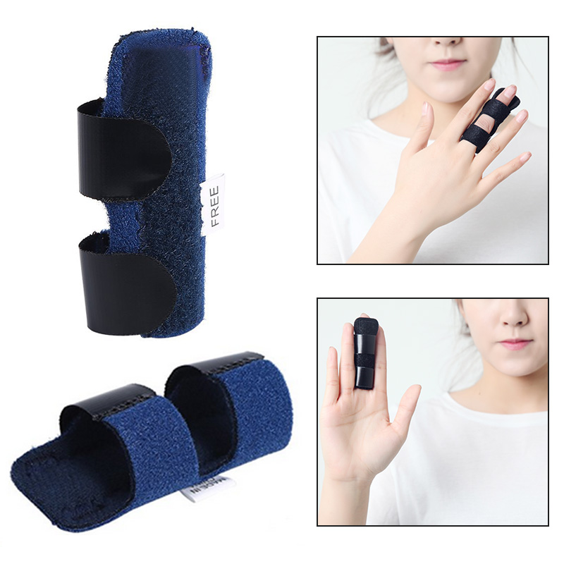 

Newly 1pcs Finger Splint Straightening Brace Adjustable Belt Aluminium Support Finger Tendon Release, 1856