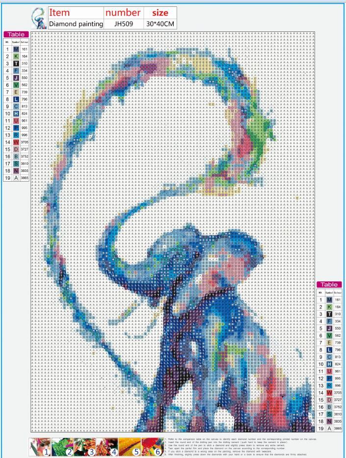 Benbo Caballo Rosado 1 bricolaje 5d Diamante Kit Pintura Benbo Caballo Rosado 1 bricolaje 5d Diamante Kit Pintura