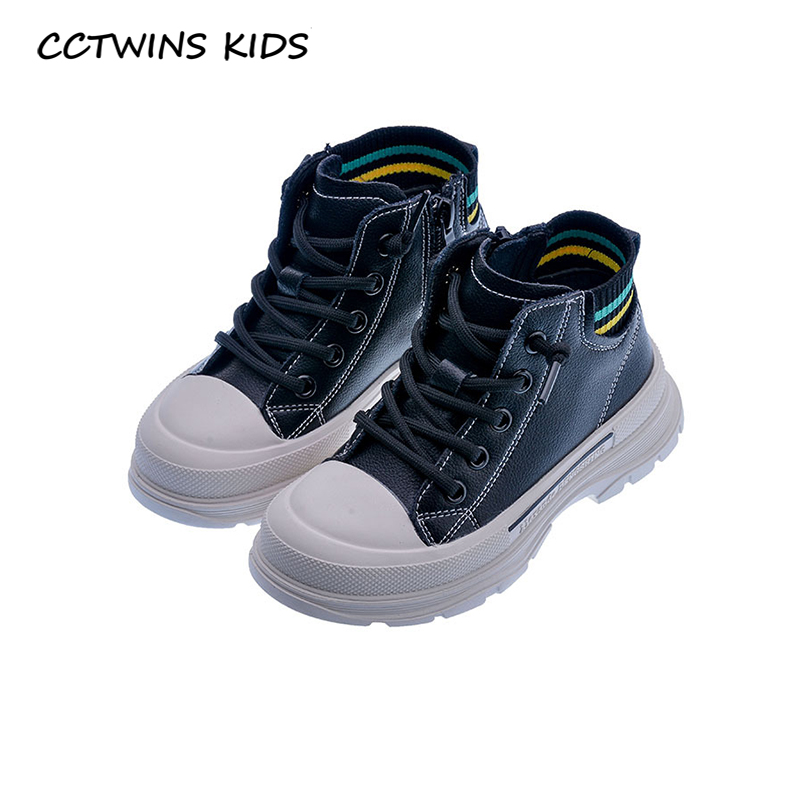 

CCTWINS Kids Shoes 2020 Autumn Children Fashion Sport Shoes Baby Girls Brand Casual Trainers Boy High Top Sneakers FS3827, Beige