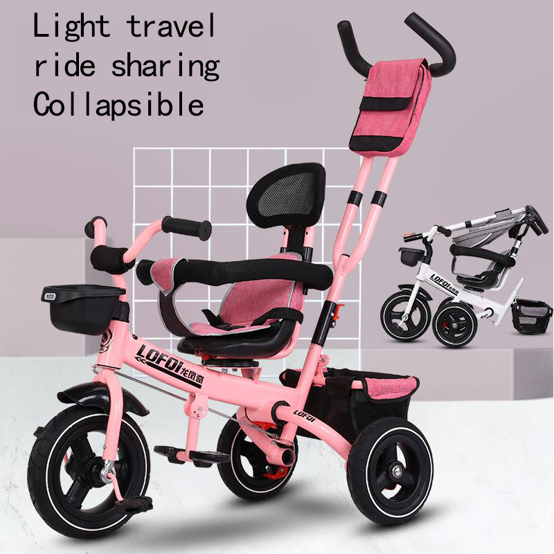 

2020Children's tricycle bicycle 1 to6 years old baby stroller kids lightweight folding kids bike