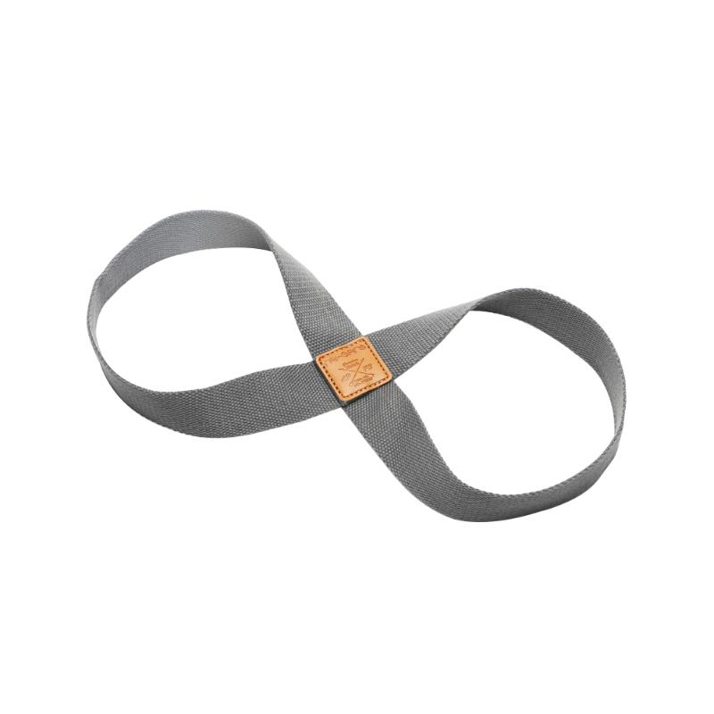 

Soft Bodybuilding Stretch Press Brace Resistance Band Annular Training Splits Leg Yoga Belt Fitness Elastic Fabric Portable, Grey