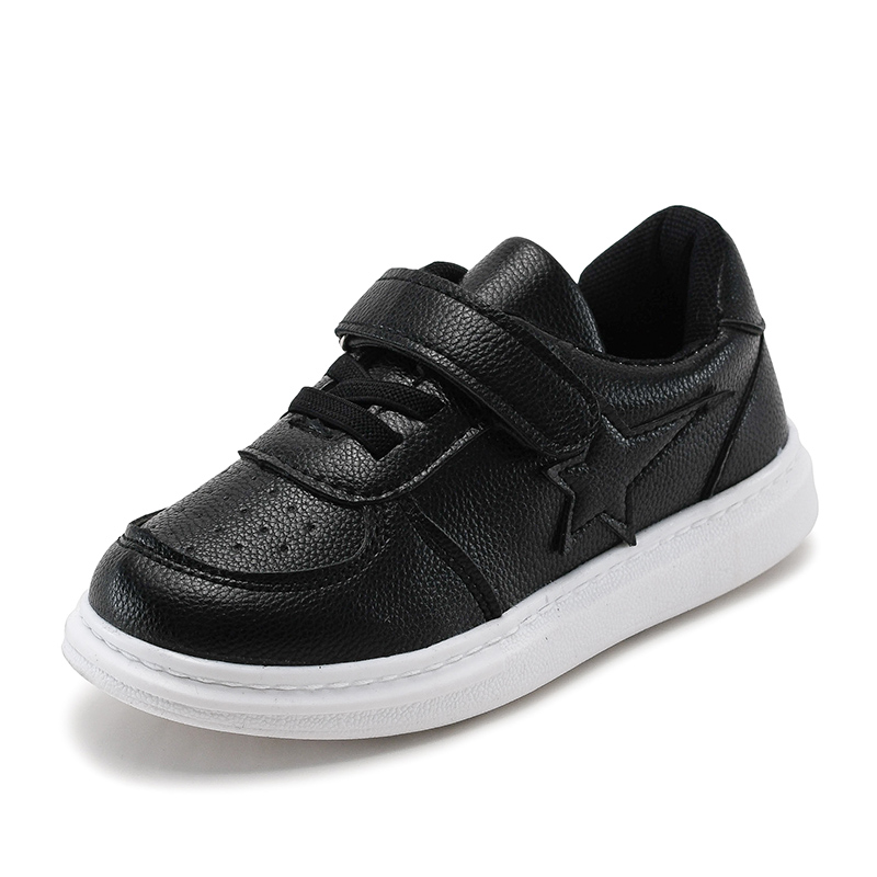 

Kids Sneakers Boys Shoes Girls Trainers Children Leather Shoes White Black School Casual Shoe Flexible Sole Fashion Designer, Sock