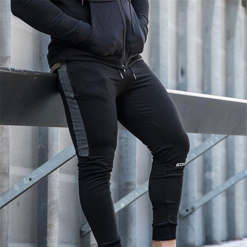 

High Quality Cotton Jogging Pants Men Autumn GYM Sport Pants Men Sportswear Quick Dry Running Fitness Training Trousers, B3 army green