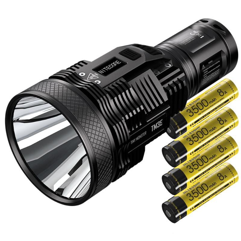 

Original NITECORE TM39 Lite High Power LUMINUS SBT-90 5200LM LED by 18650 Battery for Search