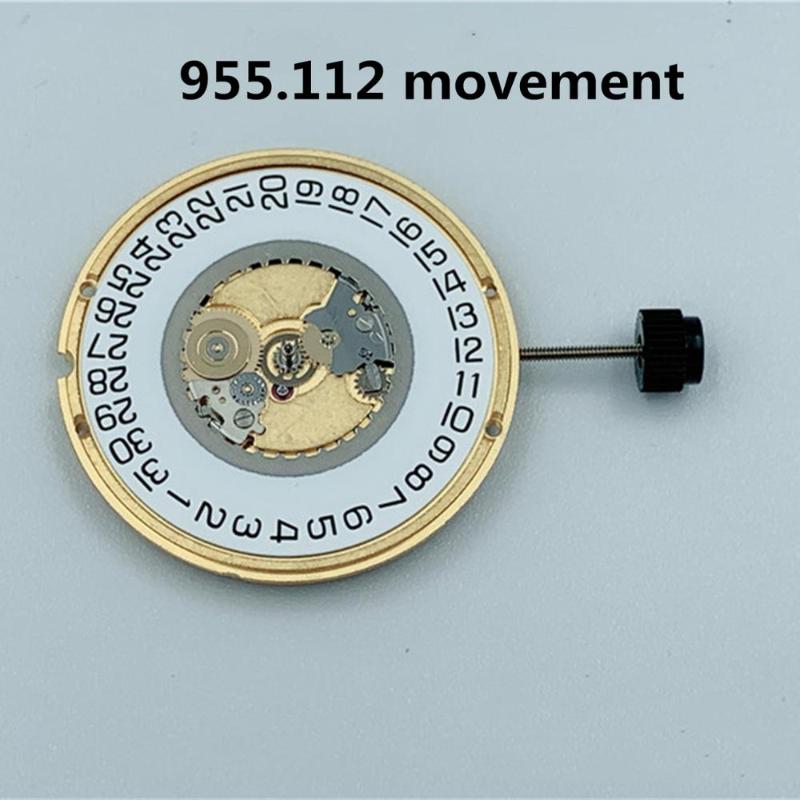 

Free shipping New Swiss V8 ETA 955.112 Watch Quartz Movement Date at 3 Watch Repair Parts Without Battery