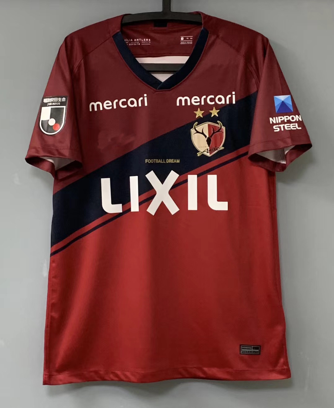 

20 Japan J league Kashima Antlers T shirt new arrival Man t shirt, No name