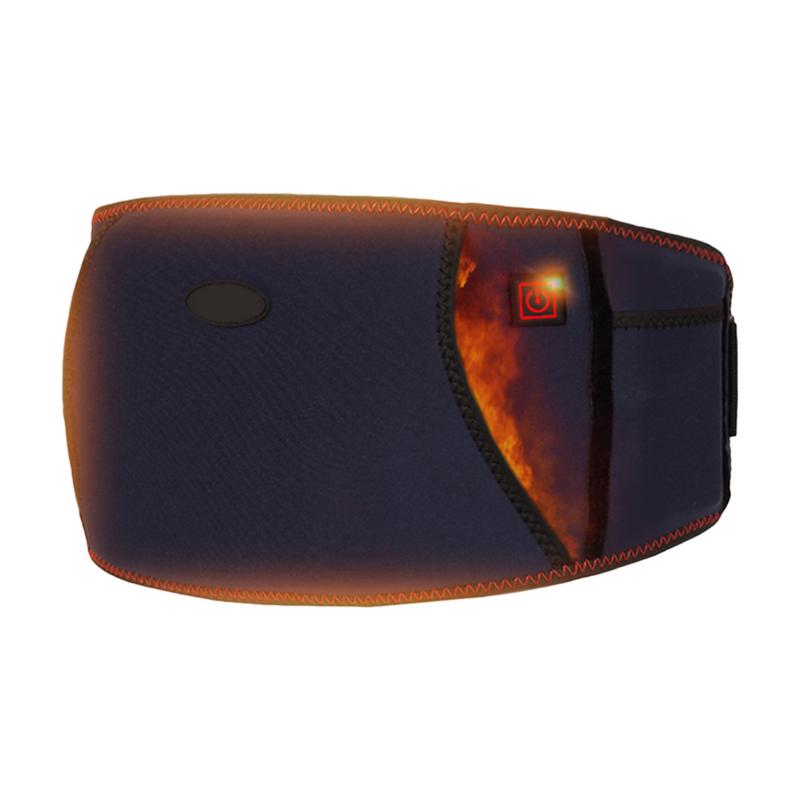 

USB Charging Heating Waist Pad Women Period Low Back Pain Relief Lumbar Uterus Warmer Belt Waist Warmer, As pic