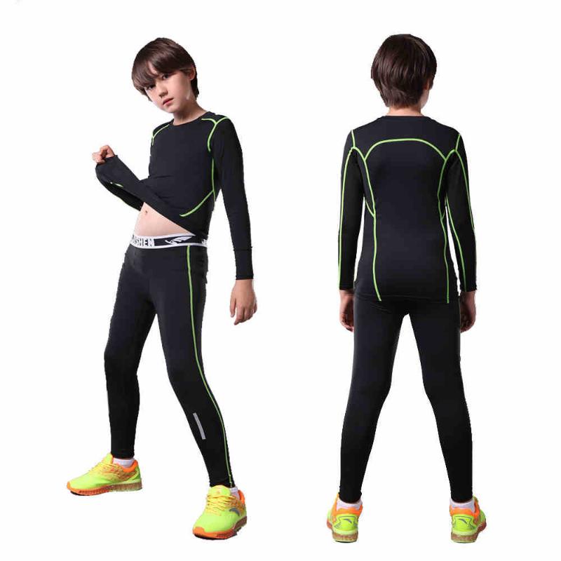 youth boys compression tights