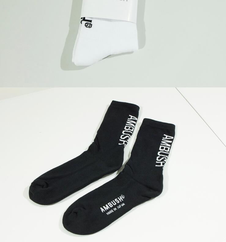 

2020ss Best Socks pure color cotton socks Hip Hop Streetwear, Orange