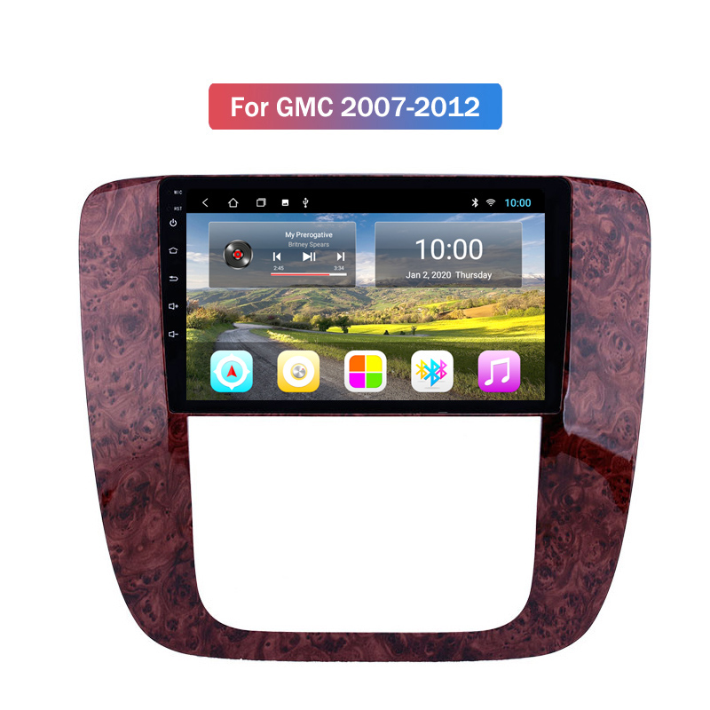 

Android 10 Multimedia CAR Video DVD Player GPS Navigation Audio Stereo Head Unit For GMC 2007 2008 2009 2010-2012