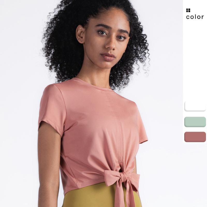 

Fashion Lace Gym Sports T-Shirts Short Sleeve Casual Tops Running Exercise Shirts Women Fitness Wear Yoga Workout Tank Tops