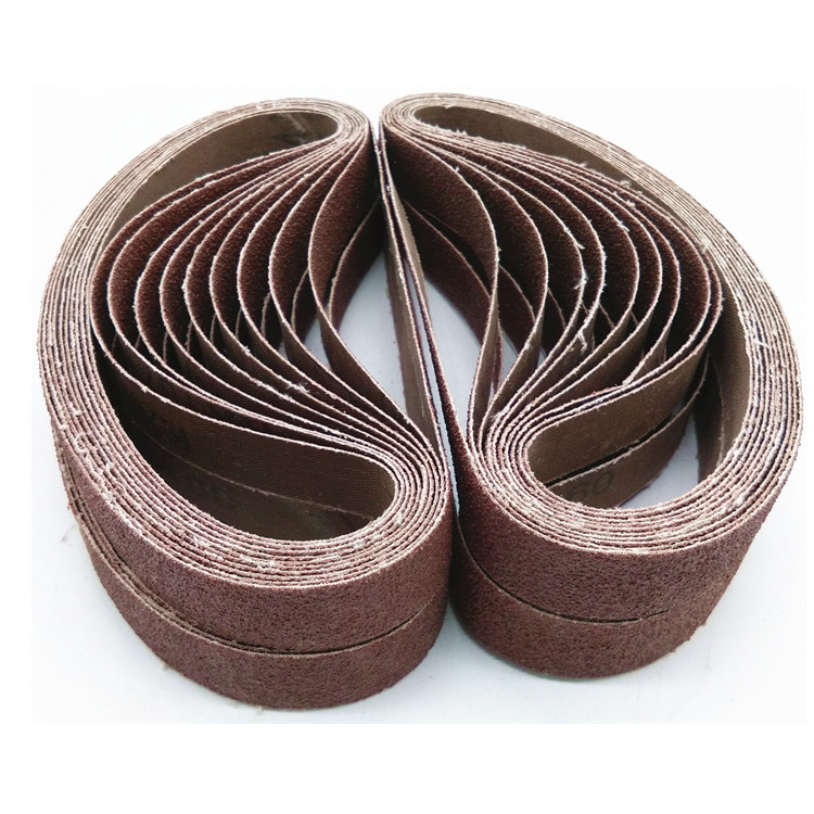 

10pcs/set Durable Alumina Sanding Belts Abrasive Sanding Screen Band Optional Grit Abrasive Belts Grinding Polishing Tools