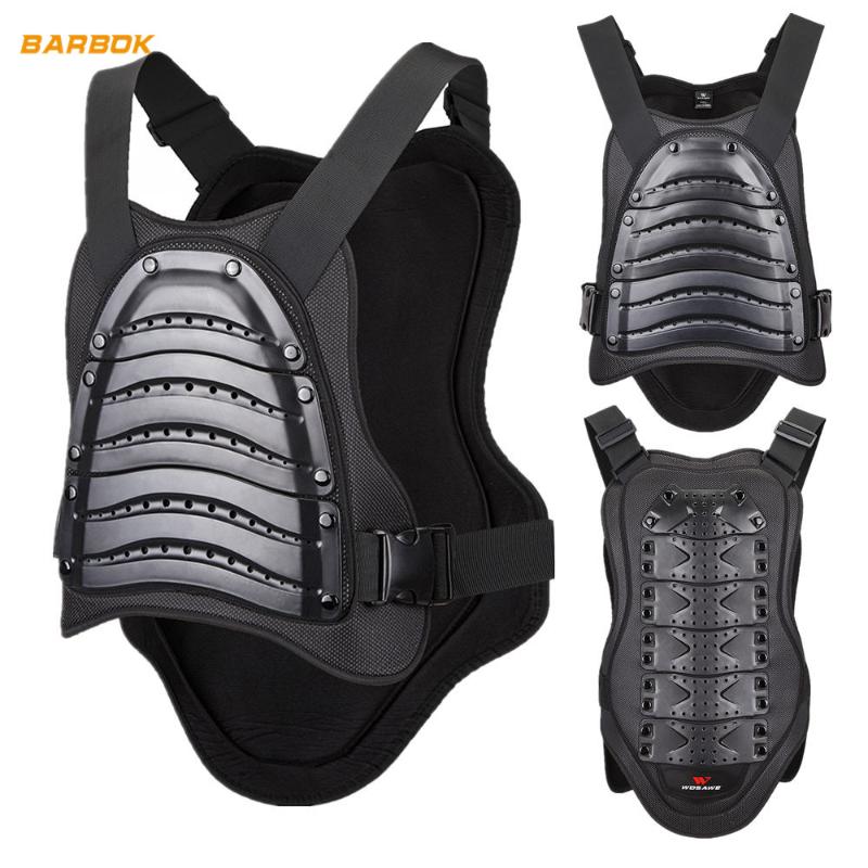 

WOSAWE Back Protector Motocross Armor Adult Spine Chest Protection Moto Racing Skateboard Body Top Motorcycle Vest Jackets