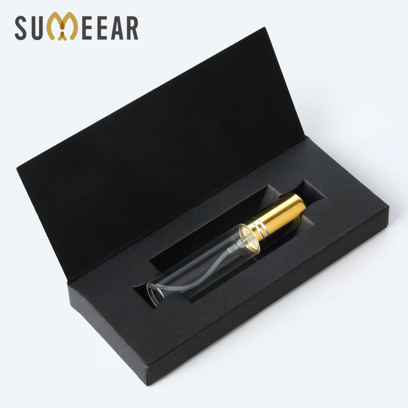 

12 pieces/lot 10ml perfume package empty glass spray bottle Refillable Color sprinkler perfume bottle
