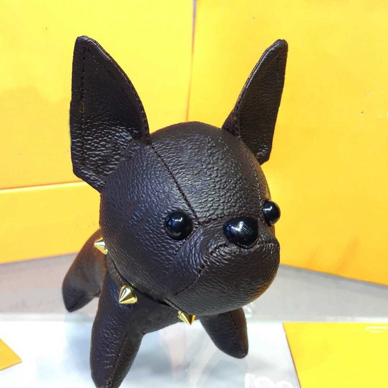 

Newest Unisex Designer Keychain Purse Pendant Bags Dog Design Cars Chains Key Rings For Women Gifts Lady Leather High Quality Keychains