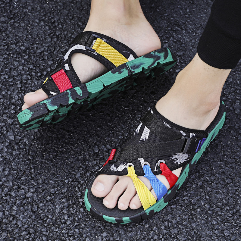 

Men summer slippers fashion couple slippers flip-flops comfortable footwear Casual Shoes Sapatos masculino, White