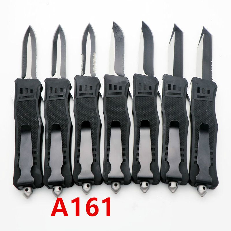 

Mict autoTF troodotfn A161 161 10 models blade double action tactical camping folding fixed blade knives xmas gift knife Adru
