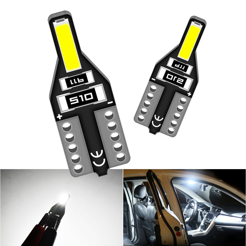 

T10 Led Bulb W5W 194 168 Car Interior Light For SEAT Leon 1 2 3 3 Cordoba Ibiza Arosa Alhambra Altea Exeo Toledo, As pic