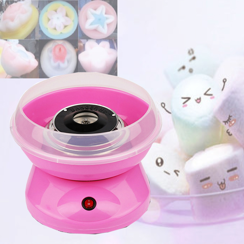 

1PC Electric DIY Sweet Cotton Candy Maker Portable Marshmallow Candy Fairy Floss Spun Sugar Machine EU US Plug