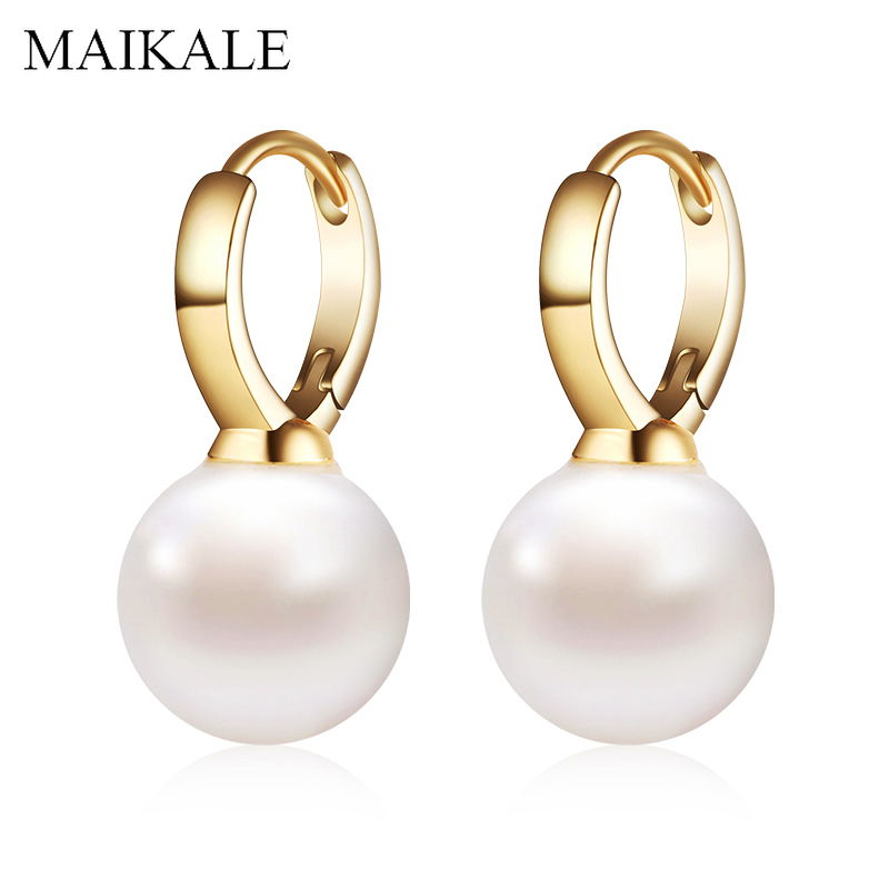 

MAIKALE New Fashion high Quality Stud earring Bohemian Style Simple Jewelry For Women Ear jewelry Holiday Wedding Party Gifts