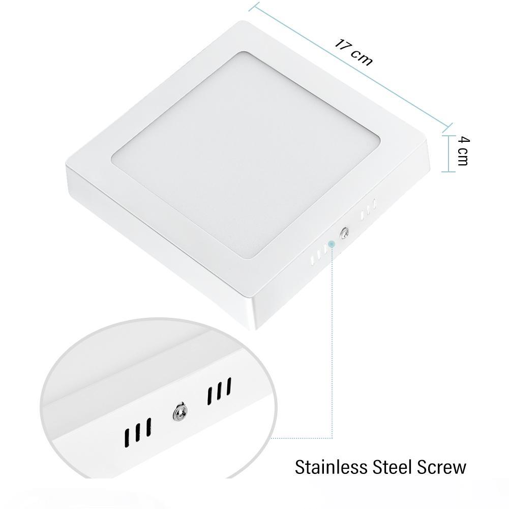 

12W Ultra-thin Warm White LED Panel Lamp Bathroom Kitchen Corridor Restaurant Living room Modern led ceiling lights