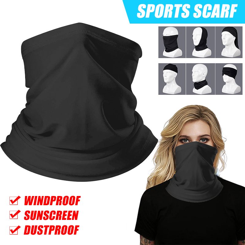 

Cycling Caps & Masks Anti-UV Fishing Scarf Summer Neck Collar Sun Protection Bandana Seamless Magics Face Guard Breathable, As pic