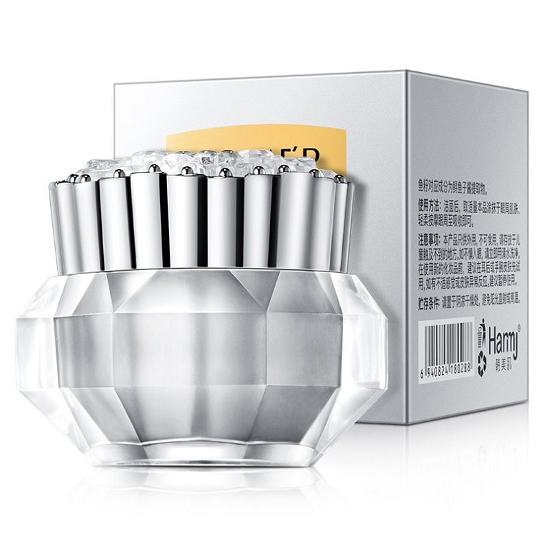 

Fish roe protein compact eye cream Lighten crows feet Relieve puffiness under the eyes Nourish Moisturize Remove dark circles Delicate Skin