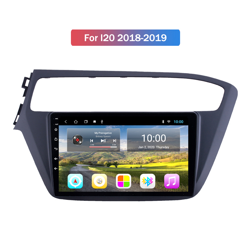 

ANDROID 10 Car Video Stereo Player For Hyundai I20 2018-2019 2G RAM 32G Flash GPS Radio