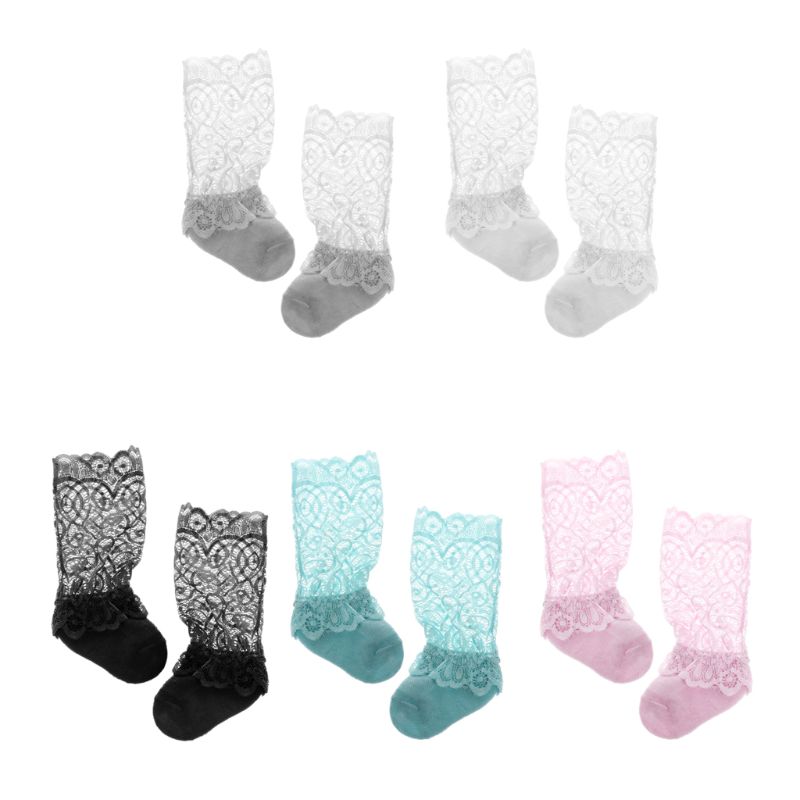 

Drop Ship. Newborn Baby Girl Socks Tiny Cotton Infant Lace Socks for Little Girls Summer Stuff Sock Baby Accessories, Gy