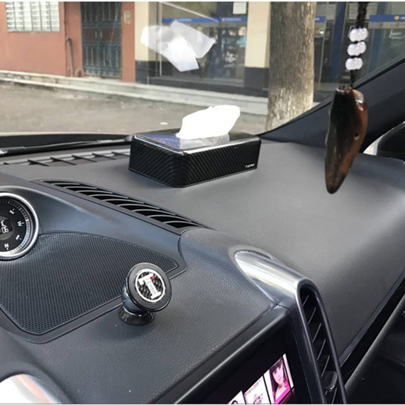 

Car styling Carbon Fiber Multi-Function Tissue Boxes Car Tissue Case Box for M E90 E91 M3 M4 M5 X1 X3 X5 X6 E60 E90 E91