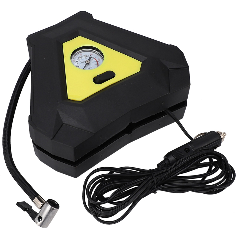 

Portable Air Tire Inflator,Car Air Pump Car 12V Pump Intelligent Electric Emergency Tire Compressor For Car And Home