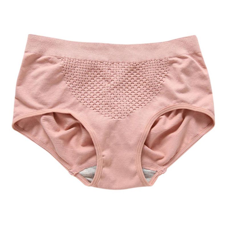 

Women's Sexy Panties Mid Waist Comfortable Breathable Seamless Recovery Body Slimming Underwear Invisible Shapewear