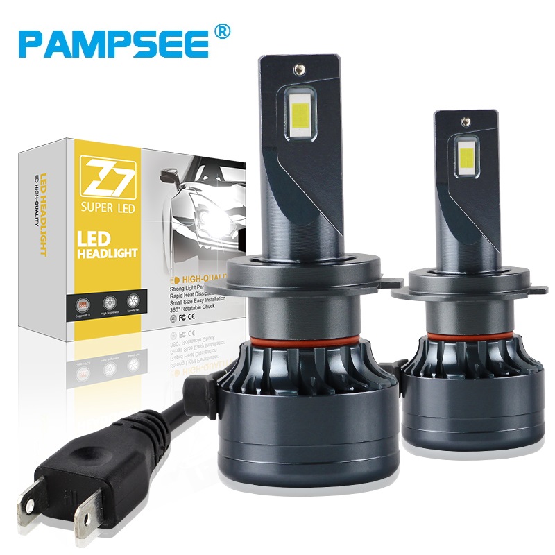 

PAMPSEE 16000LM H4 H1 H11 H7 LED Canbus No Error Car Headlight Bulbs 100W 6000K 4300K 8000K 9005 9006 H8 Auto Fog Lights 12V Z7