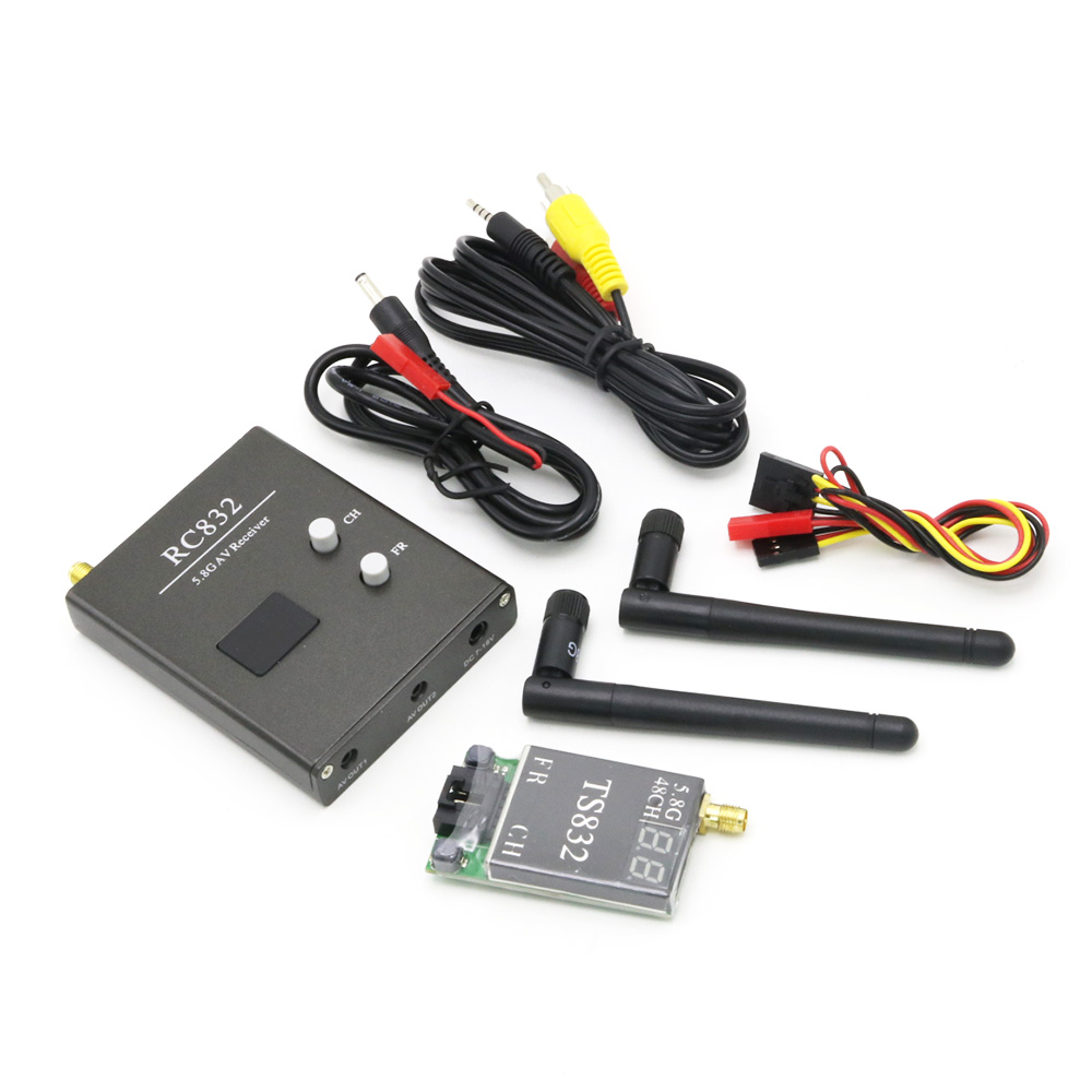 

5.8G FPV 600mW WIRELESS AV TS832 transmitter RC832 receiver, Customize