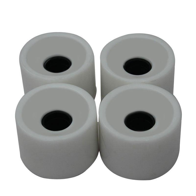 

Creative Skateboard Wheels Elastic PU Wearable Flexible Durable 70x51 Sports, White