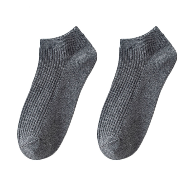 

Men Short Socks Solid Color Cotton Wild Breathable Socks Spring Summer Voorraden Katoenen Sokken Hip Hop Straat Sport Dropship, Black