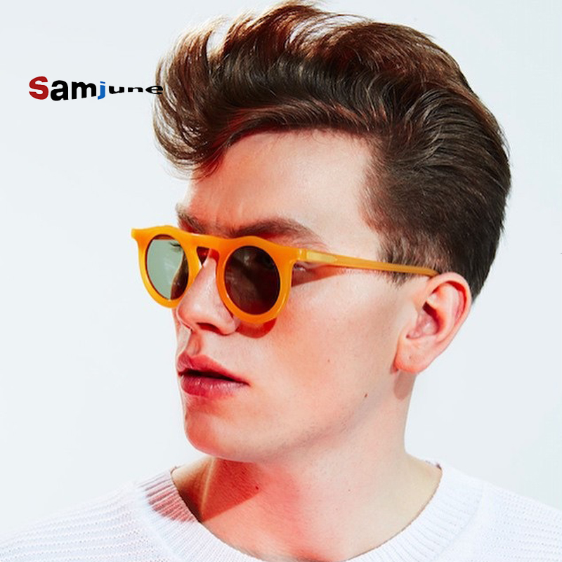

Samjune Newest Sunglasses Men Round Punk Oculos Sun Glasses Women Vintage Eyewear Female Eyeglasses Male Gafas de sol