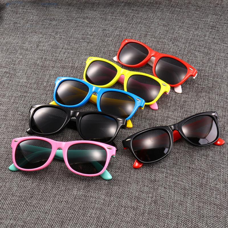 

Square Soft Boys Uv400 Brand Design Girls Safety Kids Silicone