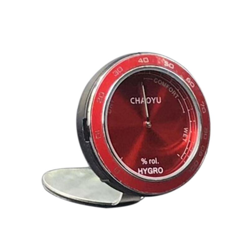 

Easy Install Gift Thermometer Car Ornament Pointer Display Accessories Durable Dashboard Decoration Interior Digital Hygrometer