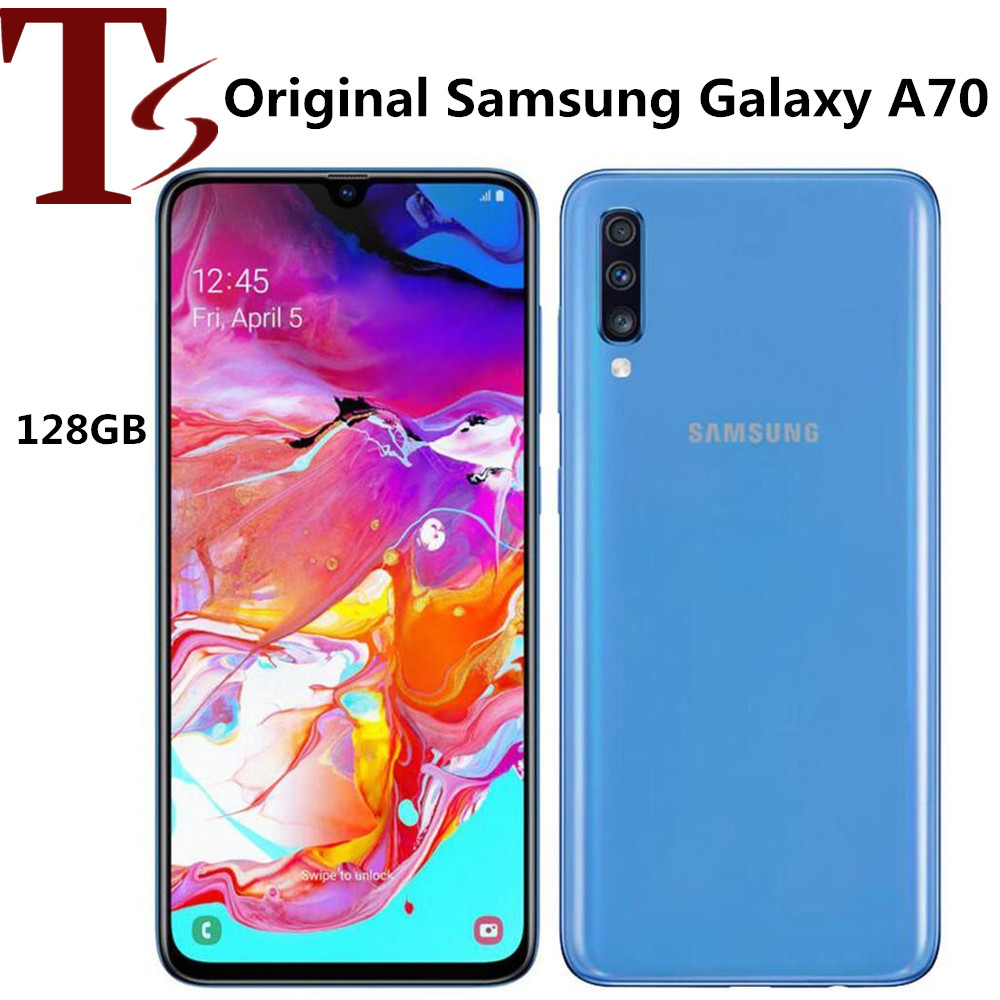 

Refurbished Original Samsung Galaxy A70 6.7 inch Octa Core 6GB RAM 128GB ROM 32MP Unlocked Android Smart Phone, White