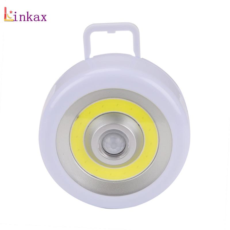 

Portable COB LED Work Light Lamp Torch with Magnet Hanging Hook Tactical Lamp for Outdoors Motion Sensor Light