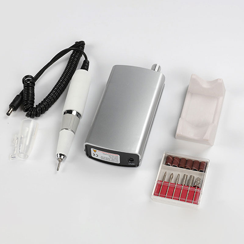 

Rechargeable Nail Drill Machine 30000RPM Pro Manicure Machine Apparatus For Manicure Pedicure Kit Electric Nail File With Cutter